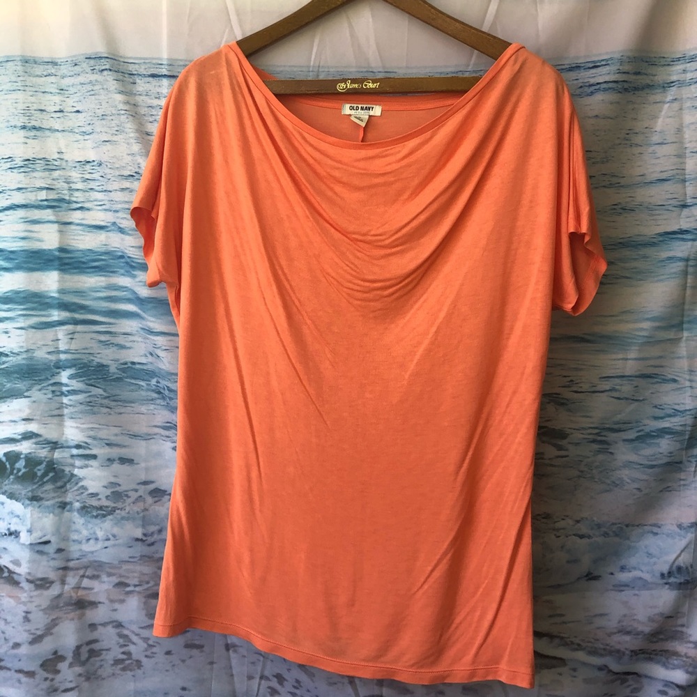 Pink/salmon blouse